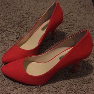 INC Orange/Red heels